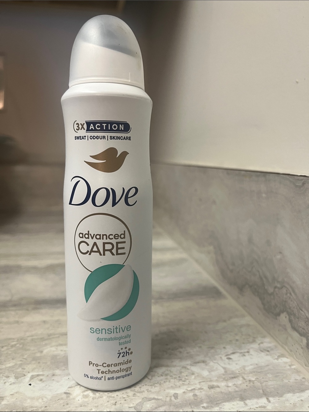 Dove Advanced Care Sensitive Moisturizer Spray